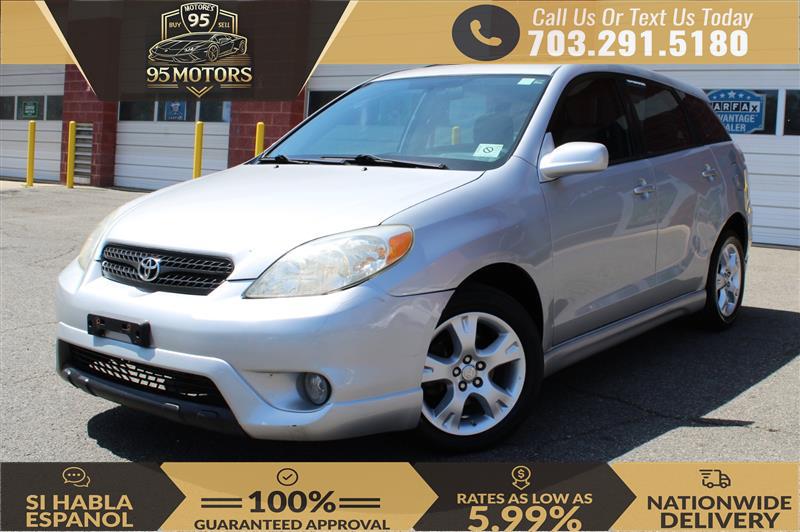 Silver 2008 Toyota Matrix XR Hatchback Front-Wheel Drive