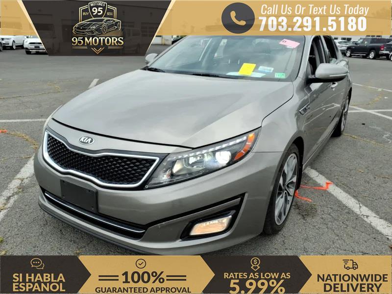 Satin Metal 2015 Kia Optima Sedan Front-Wheel Drive Automatic