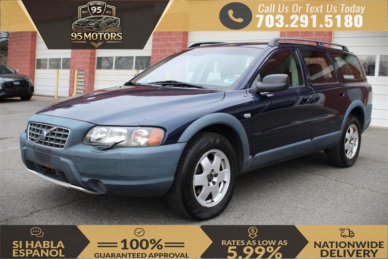 Blue 2004 Volvo XC70 Cross Country Wagon All-Wheel Drive Automatic