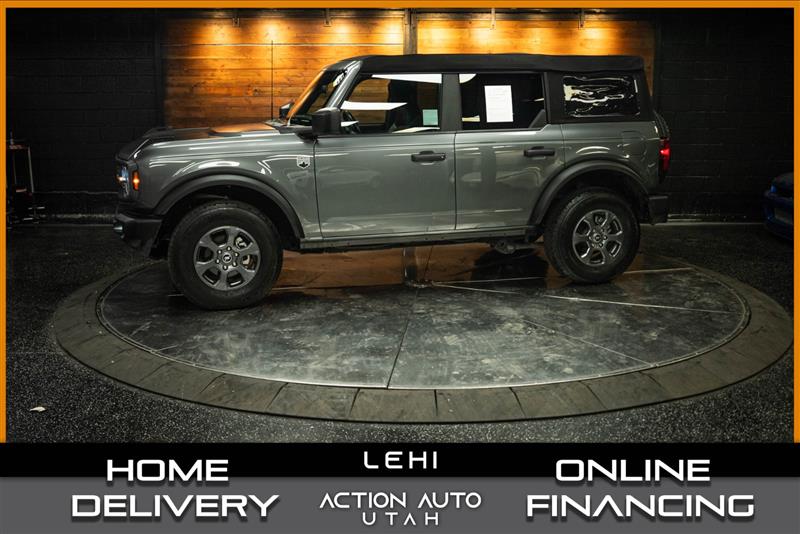 Gray 2024 Ford Bronco SUV / Crossover Four-Wheel Drive
