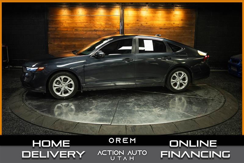 Gray 2024 Honda Accord Sedan Front-Wheel Drive Automatic