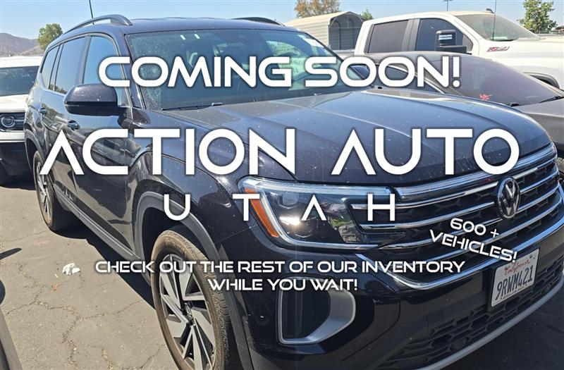 Black 2025 Volkswagen Atlas SUV / Crossover All-Wheel Drive Automatic