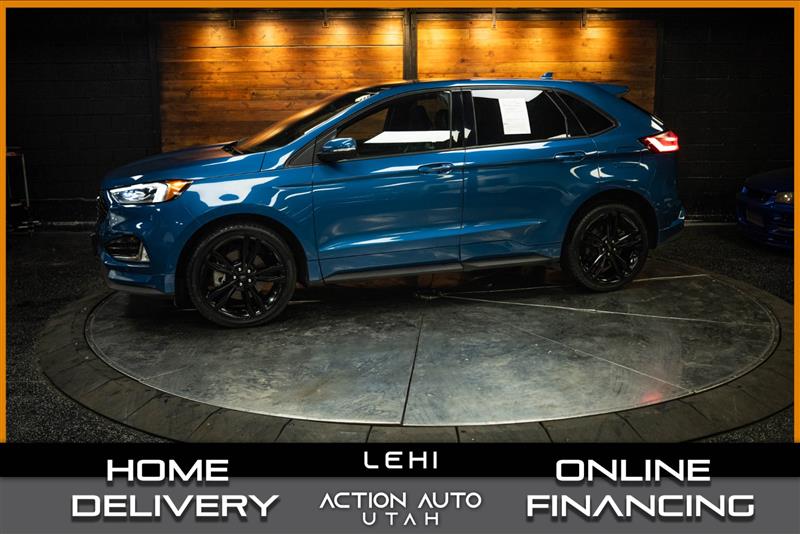 Blue 2020 Ford Edge SUV / Crossover All-Wheel Drive Automatic