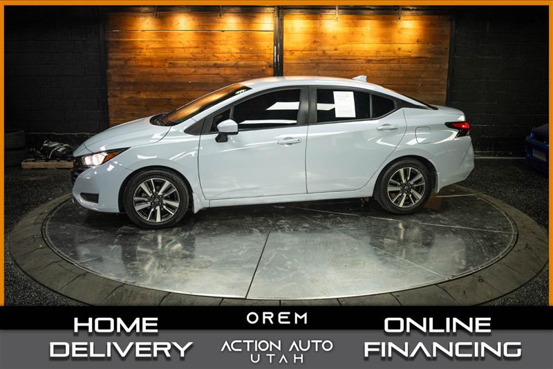 Gray 2024 Nissan Versa Sedan Front-Wheel Drive Automatic