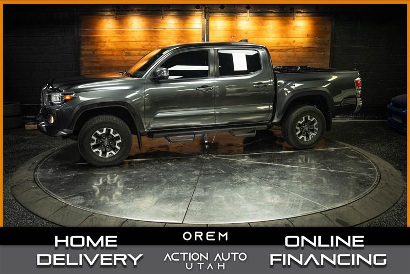 Gray 2020 Toyota Tacoma Pickup Truck Four-Wheel Drive Automatic