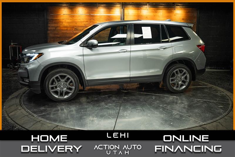 Silver 2023 Honda Passport EX-L AWD SUV / Crossover All-Wheel Drive Automatic