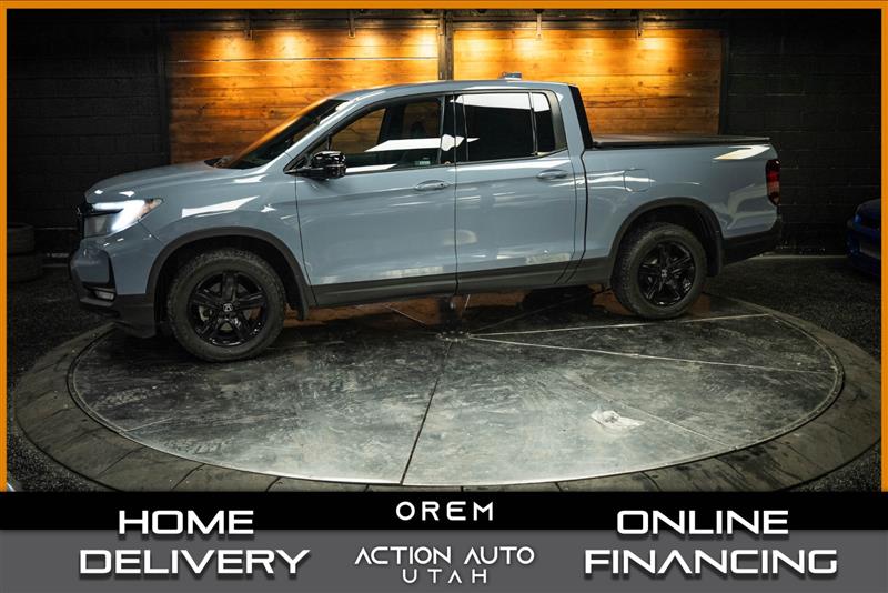 Gray 2023 Honda Ridgeline Pickup Truck All-Wheel Drive Automatic