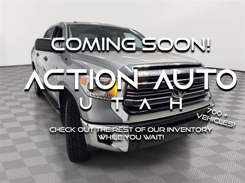 Silver 2016 Toyota Tundra Pickup Truck Four-Wheel Drive Automatic