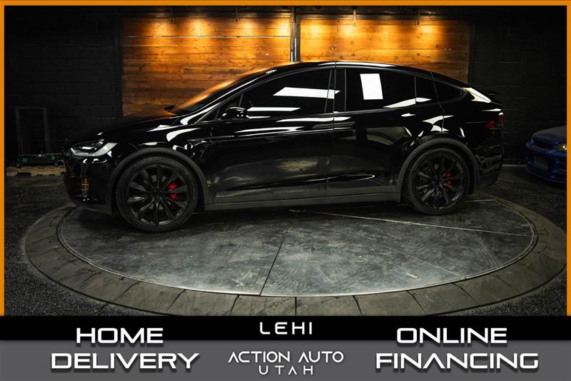 Black 2018 Tesla Model X P100D AWD SUV / Crossover All-Wheel Drive Automatic