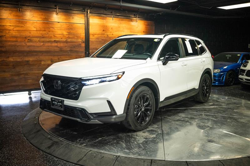 White 2025 Honda CR-V Hybrid SUV / Crossover Front-Wheel Drive Automatic