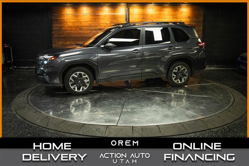 Gray 2025 Subaru Forester SUV / Crossover All-Wheel Drive Automatic