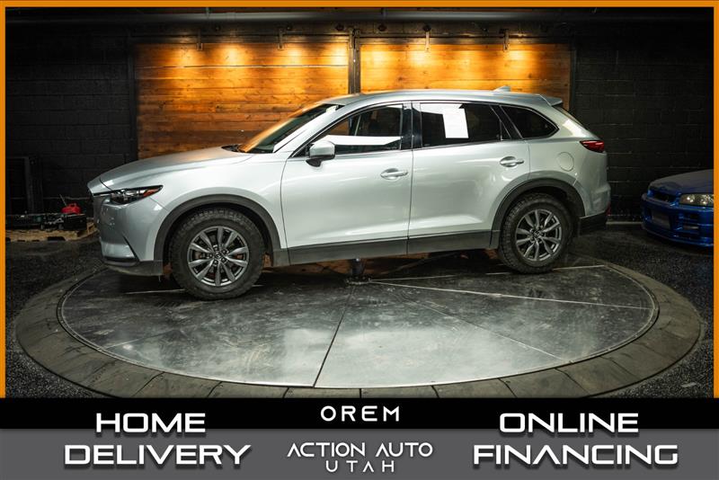 Silver 2022 Mazda CX-9 Touring AWD SUV / Crossover All-Wheel Drive Automatic