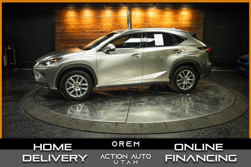 Silver 2016 Lexus NX Hybrid SUV / Crossover All-Wheel Drive Continuously Variable Transmission