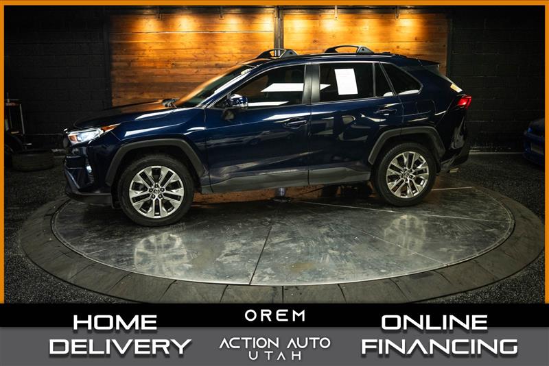Blue 2020 Toyota RAV4 SUV / Crossover All-Wheel Drive Automatic