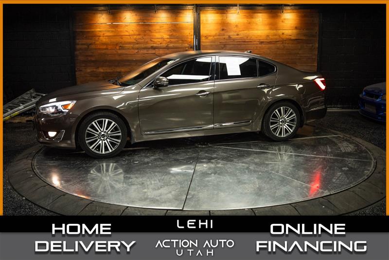 Brown (Tan) 2014 Kia Cadenza Premium Sedan Front-Wheel Drive Automatic