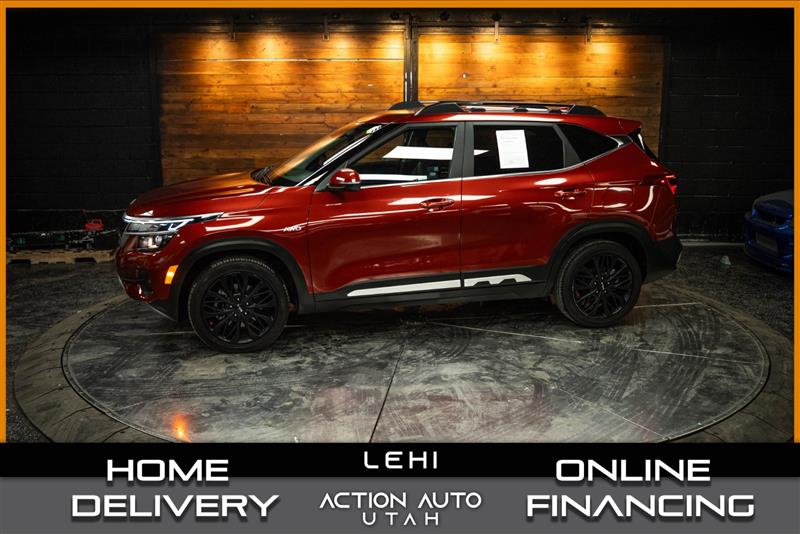 Red 2023 Kia Seltos Nightfall AWD SUV / Crossover All-Wheel Drive Automatic