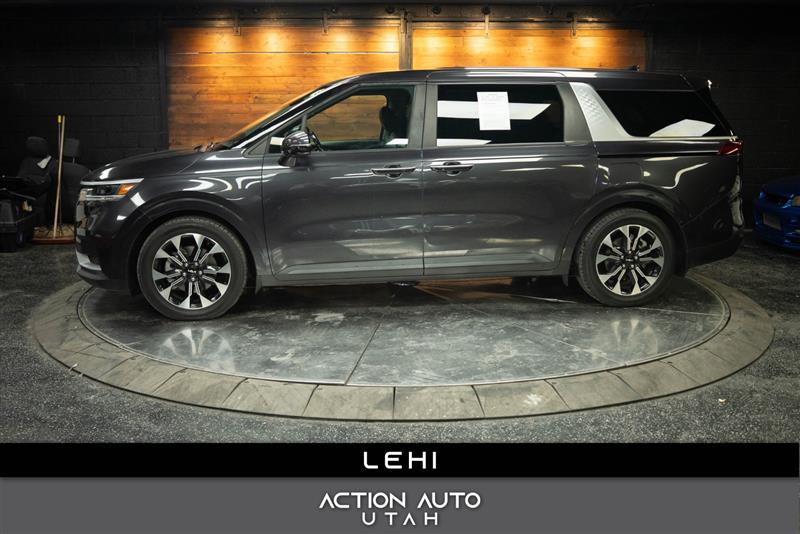 Gray 2022 Kia Carnival EX FWD Minivan Front-Wheel Drive Automatic