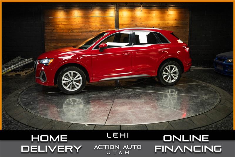 Red 2022 Audi Q3 quattro Premium Plus S Line 45 TFSI SUV / Crossover All-Wheel Drive 8-Speed Automatic