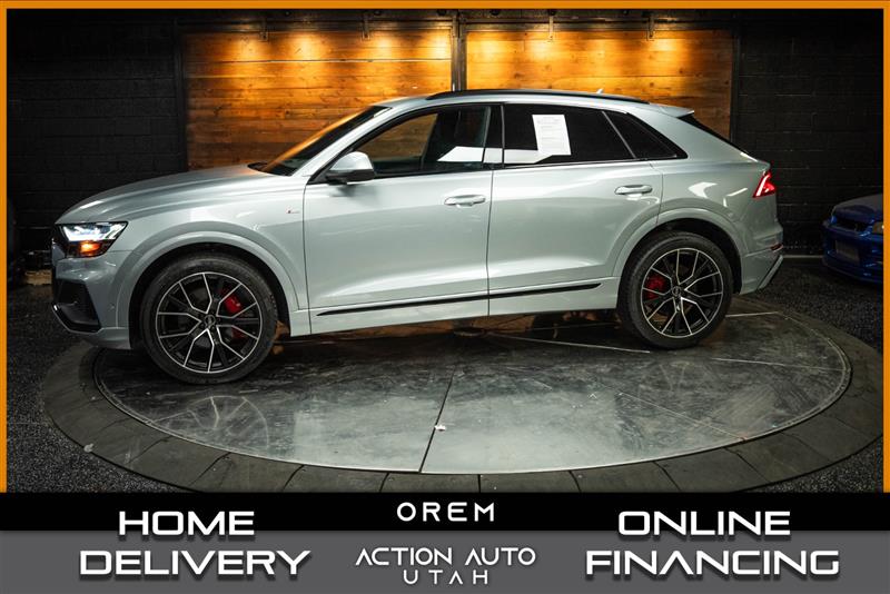 Silver 2023 Audi Q8 quattro Premium Plus 55 TFSI SUV / Crossover All-Wheel Drive Automatic