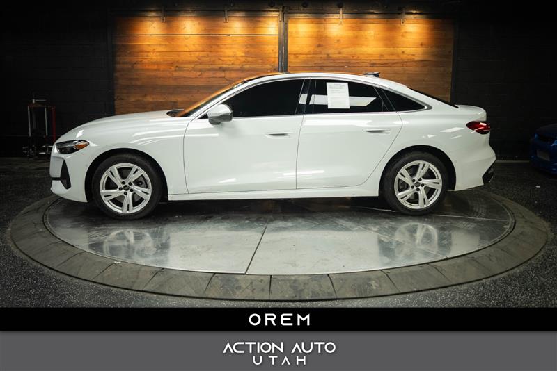 White 2025 Audi A5 Sedan All-Wheel Drive Automatic