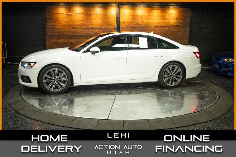 White 2021 Audi A6 Sedan All-Wheel Drive Automatic