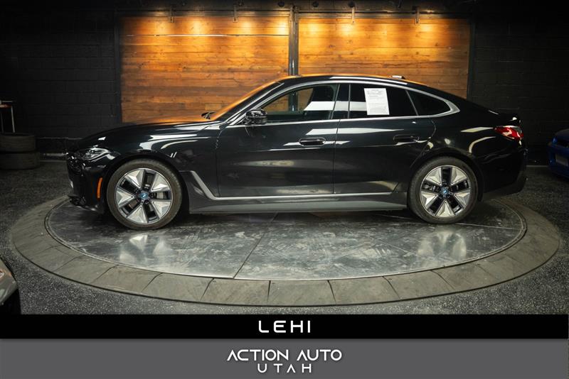 Black 2023 BMW i4 Sedan Rear-Wheel Drive Automatic