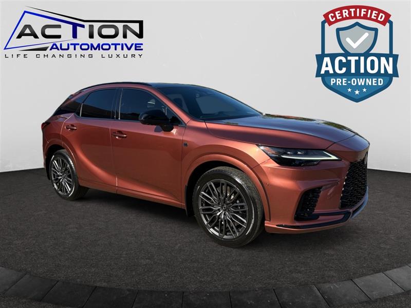 Red (Copper Crest) 2023 Lexus RX Hybrid 500h F Sport Performance 3 AWD SUV / Crossover Automatic