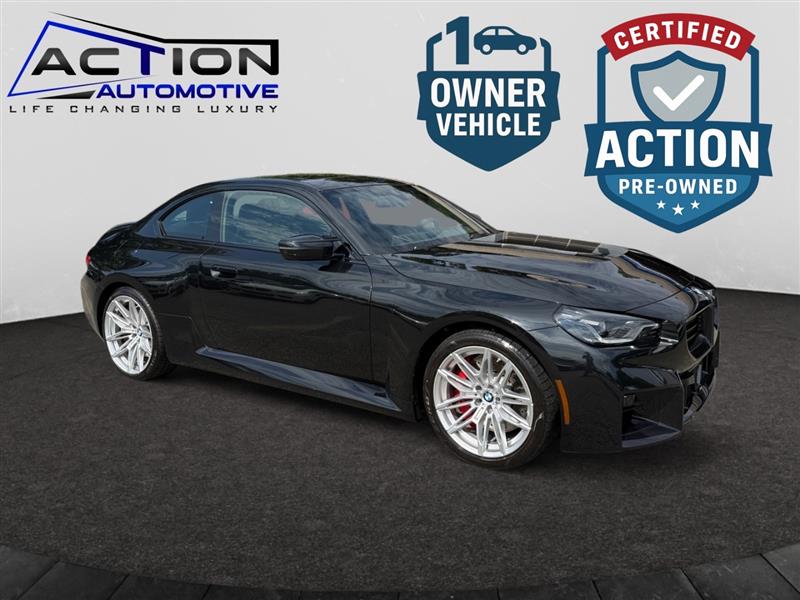 Black Sapphire Metallic 2025 BMW M2 Coupe Rear-Wheel Drive 8-Speed Automatic