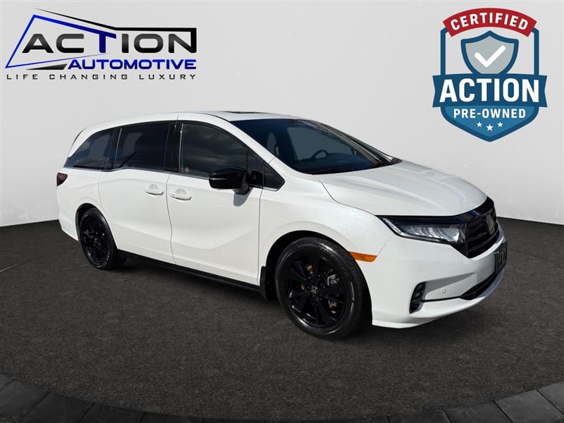Platinum White Pearl 2024 Honda Odyssey Touring FWD Minivan Front-Wheel Drive 10-Speed Automatic