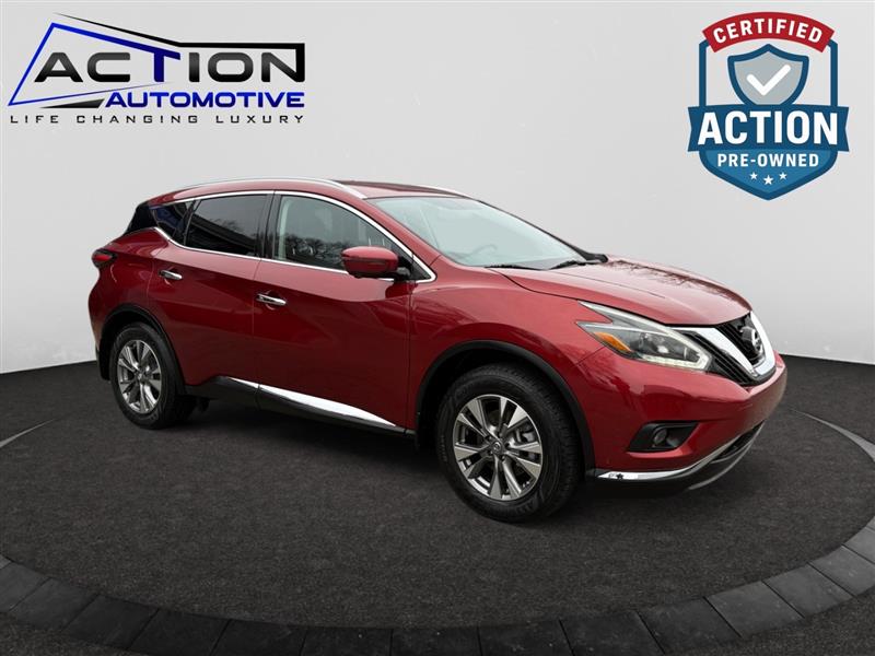Cayenne Red Metallic 2018 Nissan Murano SL FWD SUV / Crossover Front-Wheel Drive Automatic