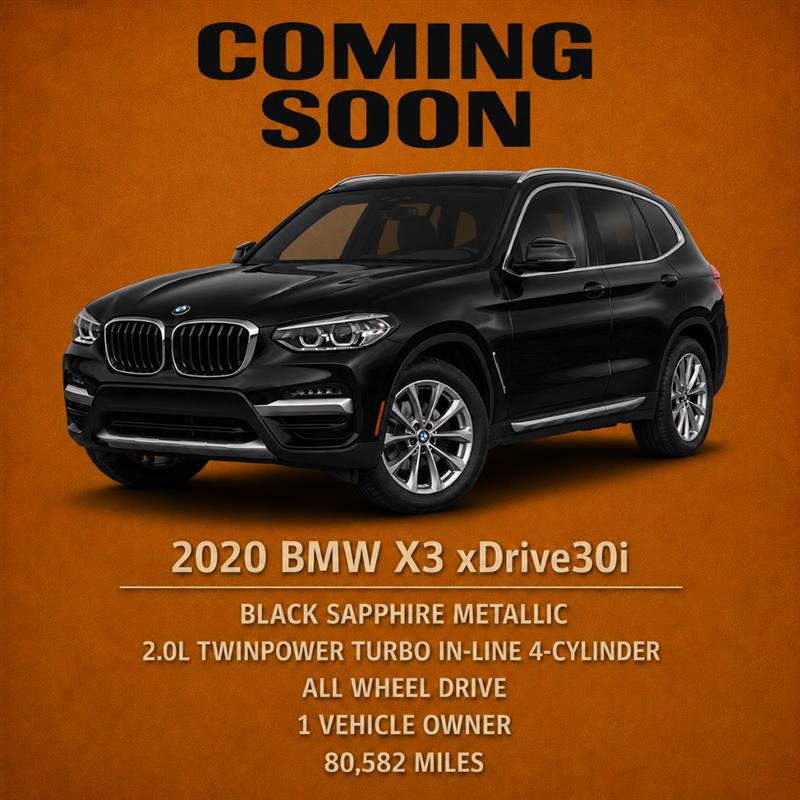 2020 BMW X3 xDrive30i's photo