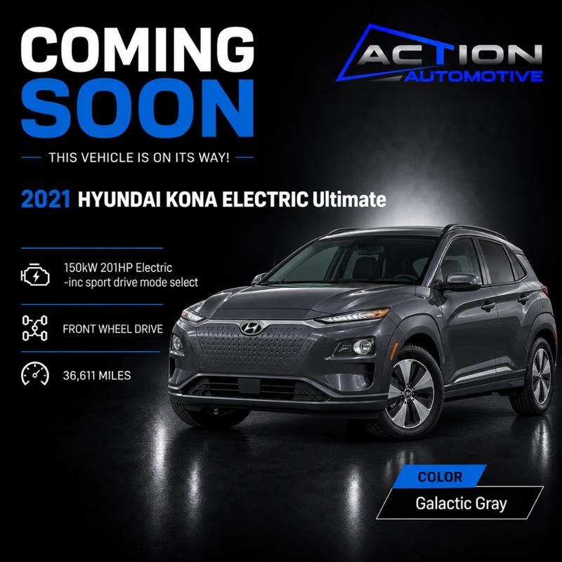 2021 Hyundai Kona EV Ultimate