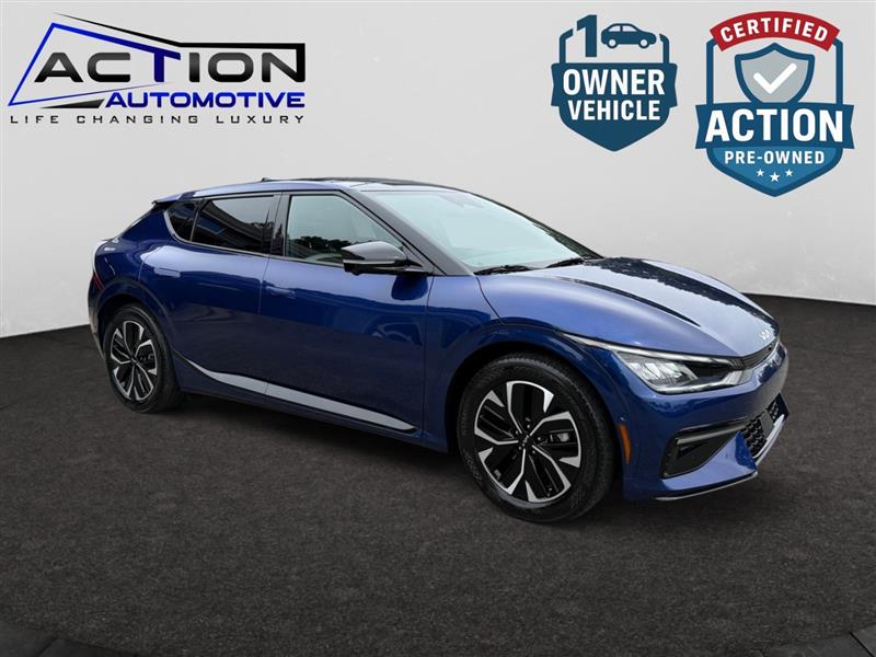 Yacht Blue 2022 Kia EV6 GT-Line RWD SUV / Crossover Rear-Wheel Drive Automatic