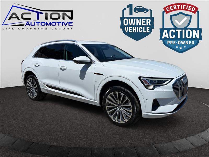 Glacier White Metallic 2019 Audi e-tron Prestige quattro AWD SUV / Crossover All-Wheel Drive Automatic