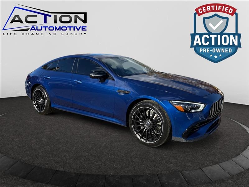 Brilliant Blue Metallic 2019 Mercedes-Benz AMG GT 53 Coupe 4MATIC AWD Coupe All-Wheel Drive Automatic