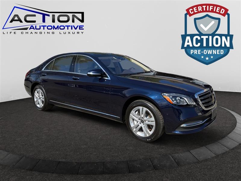Lunar Blue Metallic 2020 Mercedes-Benz S-Class S 450 4MATIC Sedan AWD Sedan All-Wheel Drive Automatic