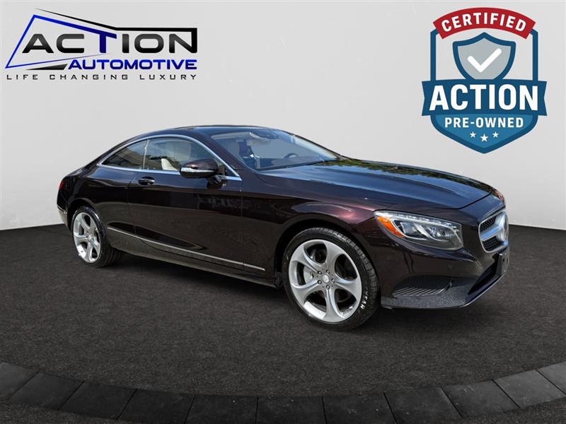 Red (Ruby Black Metallic) 2016 Mercedes-Benz S-Class Sedan All-Wheel Drive Automatic