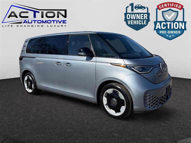 Metro Silver Metallic 2025 Volkswagen ID.Buzz Pro S RWD Minivan Rear-Wheel Drive Automatic