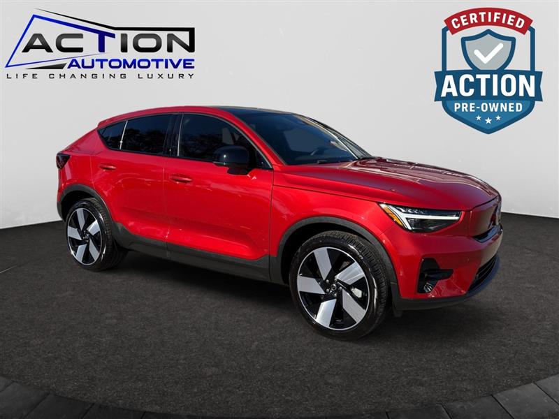 Fusion Red Metallic 2024 Volvo C40 Recharge Ultimate RWD SUV / Crossover Rear-Wheel Drive Automatic