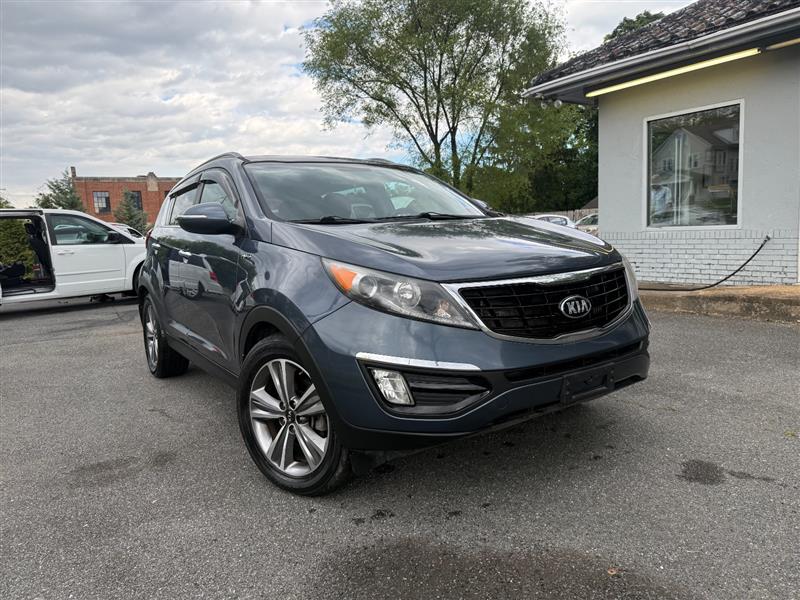 Mineral Silver 2014 Kia Sportage SX AWD SUV / Crossover All-Wheel Drive Automatic