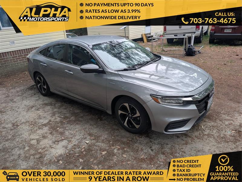 Silver 2022 Honda Insight EX FWD Sedan Front-Wheel Drive Automatic
