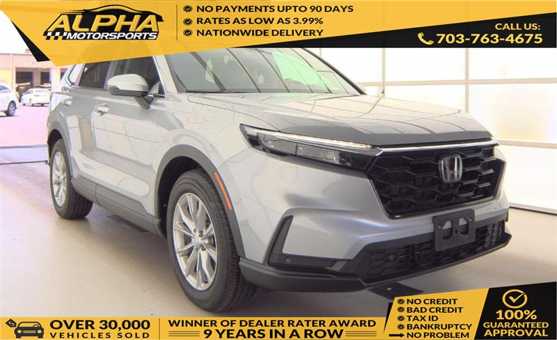 Silver 2025 Honda CR-V EX-L AWD SUV / Crossover All-Wheel Drive Automatic