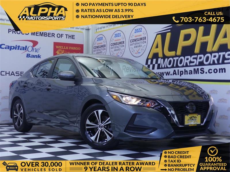 Gray 2022 Nissan Sentra Sedan Front-Wheel Drive Automatic