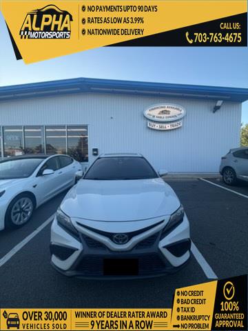 White 2022 Toyota Camry Sedan Front-Wheel Drive Automatic