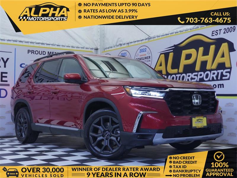 Red 2025 Honda Pilot SUV / Crossover All-Wheel Drive Automatic