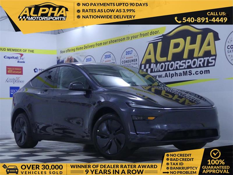 Gray 2026 Tesla Model Y Long Range RWD SUV / Crossover Rear-Wheel Drive Automatic