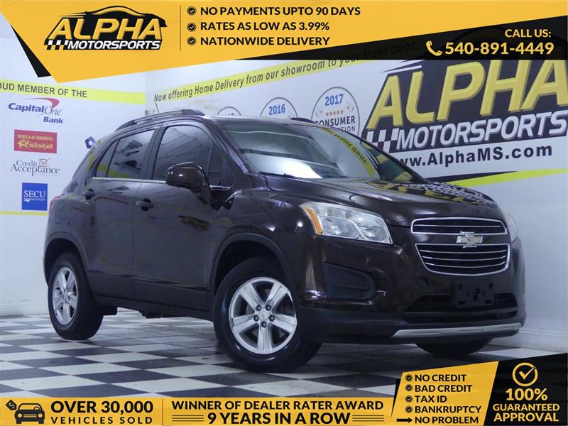 2016 CHEVROLET TRAX LT