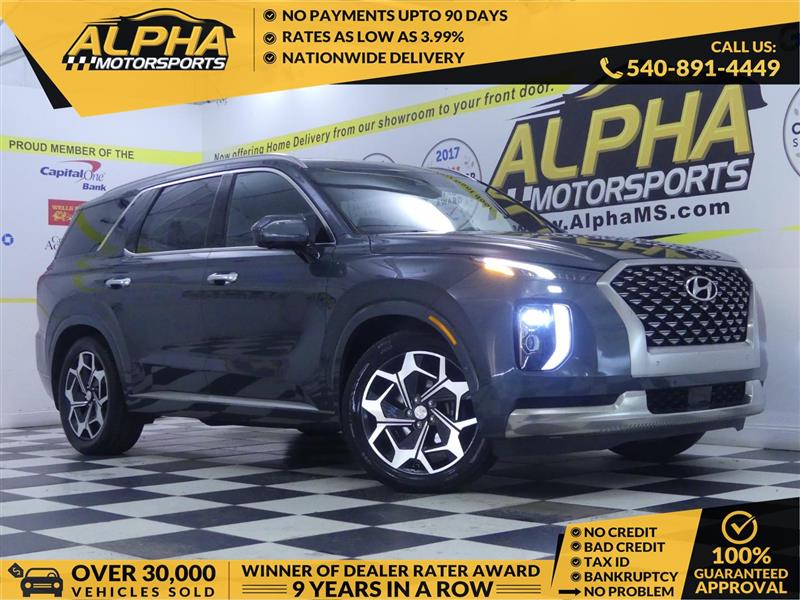 Gray 2022 Hyundai Palisade SUV / Crossover Front-Wheel Drive Automatic