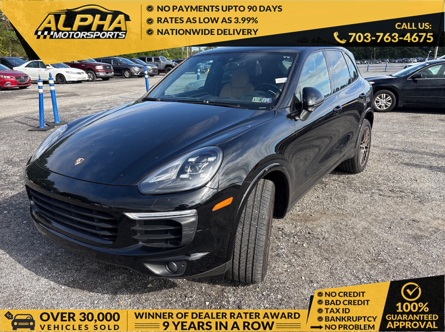 2018 Porsche Cayenne Platinum Edition