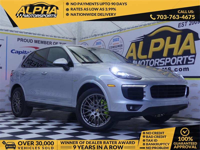 Silver 2017 Porsche Cayenne SUV / Crossover All-Wheel Drive Automatic